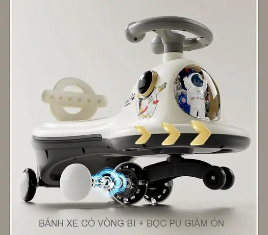 Xe Lắc Có Nhạc Cho Bé