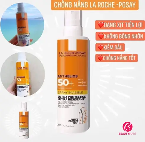 Xịt Chống Nắng Tốt Cho Da Dầu