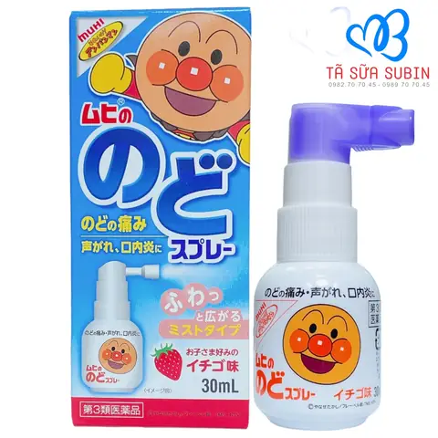 Xịt Họng Cho Bé Của Nhật