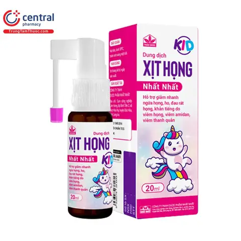 Xịt Họng Cho Bé Của Nhật